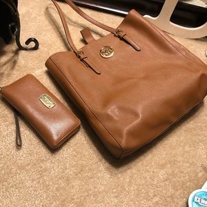 Michael Kors purse and wallet